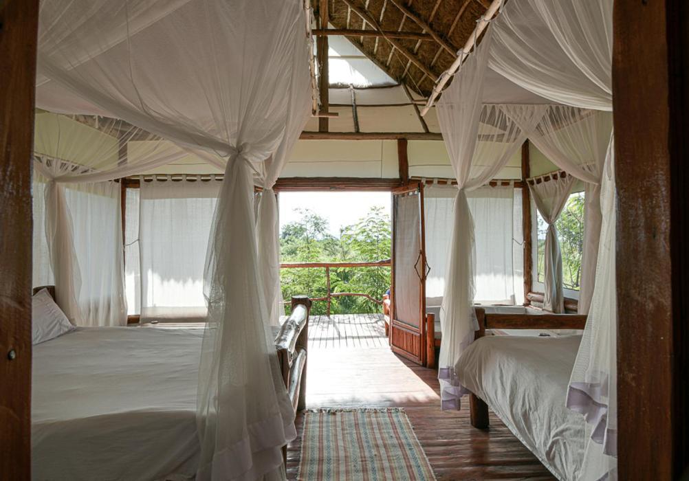 Hotel Kazinga Wilderness Safari Camp Kasese Exteriér fotografie